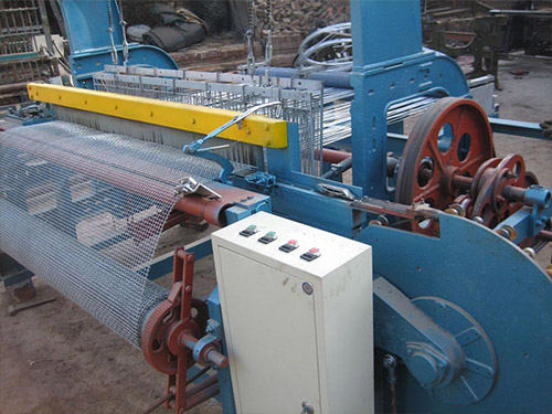 (Once-through)Series Crimped Wire Mesh Weaving Machine