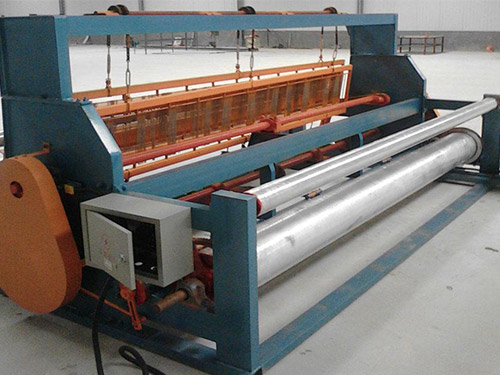 Semi-automatic Crimped Wire Mesh Weaving Machine